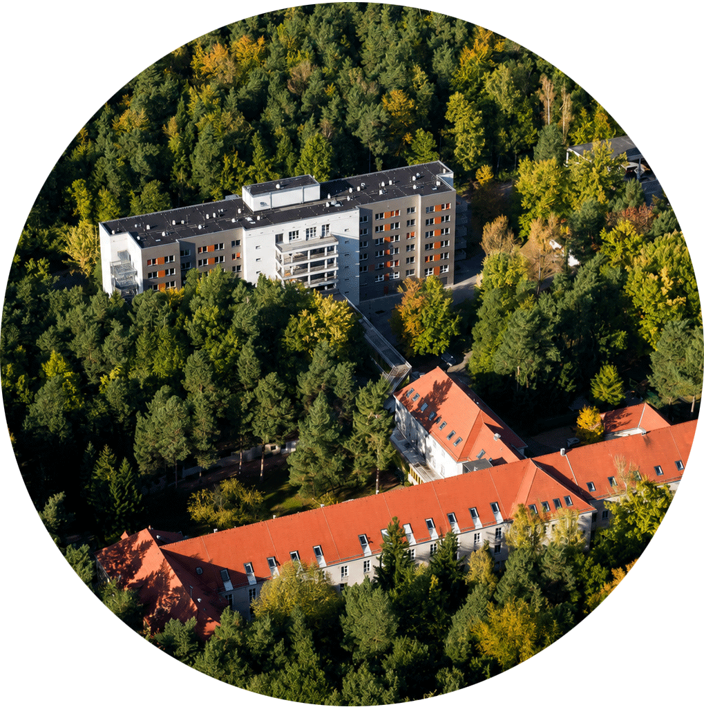 Dresden-Klinikum Weisser-Hirsch Luftaufnahme des Klinikums Dresden, Weisser Hirsch